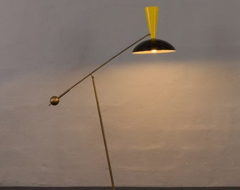 Vintage Mid-Century Modern Floor Lamp -Antique Lighting Fixture Decor Styl Lamp