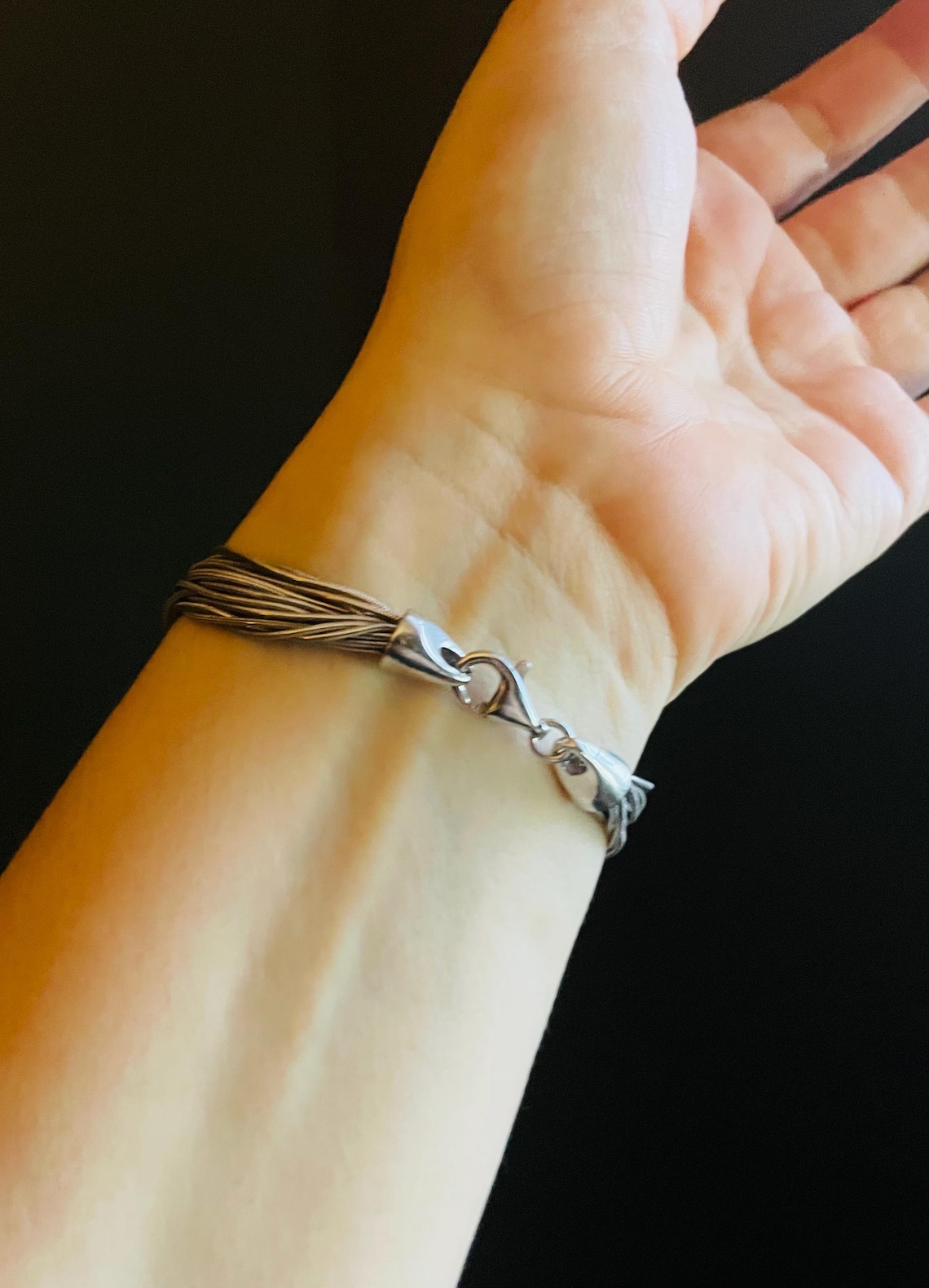 Bracciale In Argento Sterling 925 Con Perle – Lunghezza 18 Cm, Chiusura A Rolo, Fatto A Mano, Certificato Di Qualità