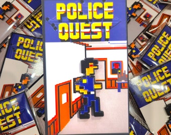 Sonny Bonds Enamel Pin | Sierra Games | Retro | Adventure Games | Police Quest |