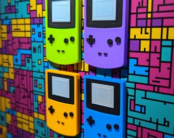 Retro Game Console Fridge Magnet – 90s Gamer Decor