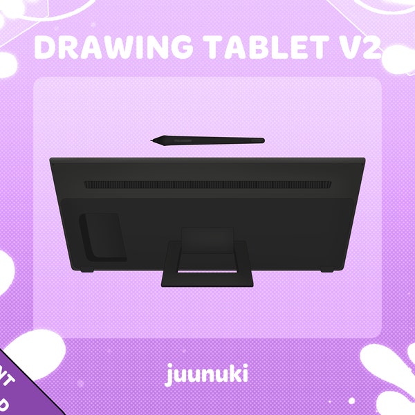 DRAWING TABLET Asset v2| Drawing Tablet Twitch Overlay | Vtuber | PNGTuber | Artist | Emote | Stream | OBS | Chat | Vtuber Assets | GIFtuber