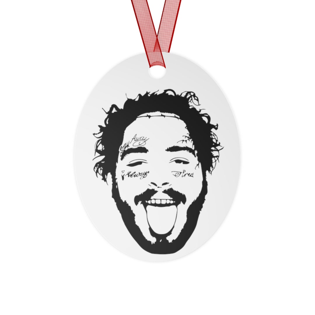 Post Malone Home Malone Post Malone Christmas Ornament Post Malone Gift