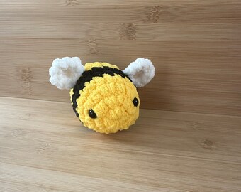Handmade Crochet Cat Toy in Bee Costume