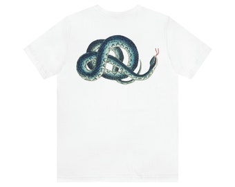 Blue Snake and Beetle T-Shirt