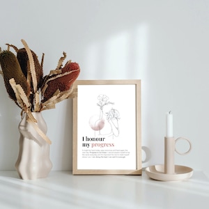 Santé mentale Digital Wall Art/Modern Minimalist/Self-care Digital Printable/Digital Download/Modern Art Prints/Boho Boho/Digital Print