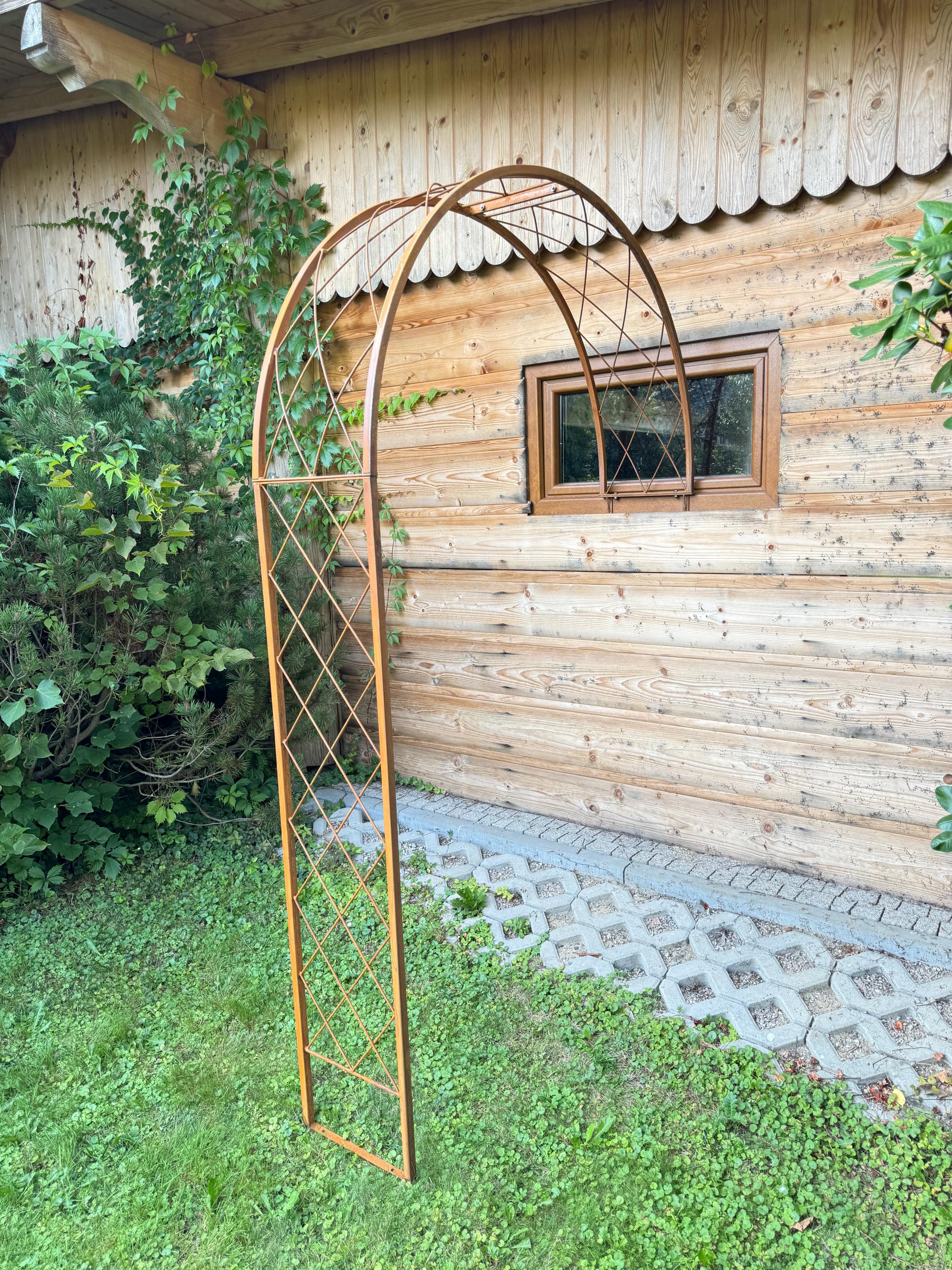 Metall Rosenbogen für Kletterpflanzen, Tunnel Gartenpassage