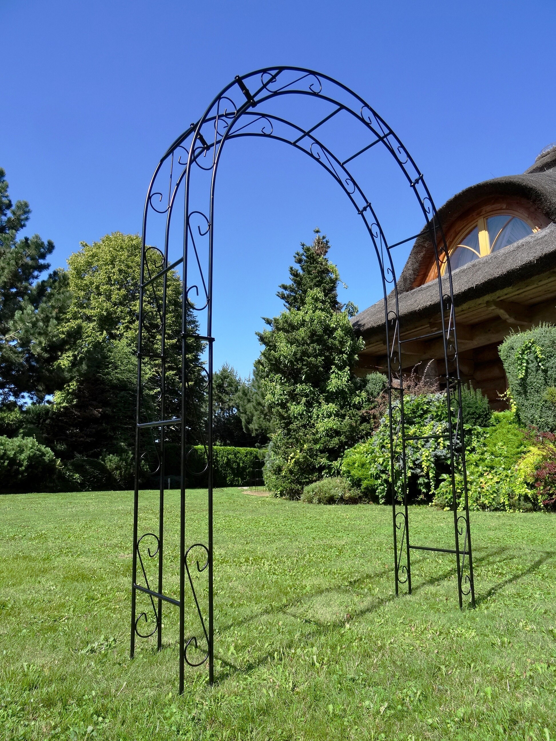Gartenlaube Metall Bogen - Pergola Für Kletterpflanzen & Hochzeitsdekoration