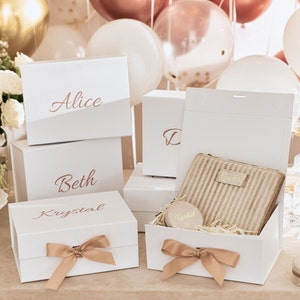 Personalised Gift Box Set • Bridesmaid Proposal •  Birthday Gift • Magnetic Gift Box • Will You Be My Bridesmaid • Mother's Day gift