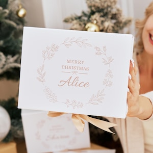 Personalised Gift Box Set • Mother's Day gift • Bridesmaid Gift • Birthday Gift • Empty Magnetic Gift Box • Will You Be My Bridesmaid