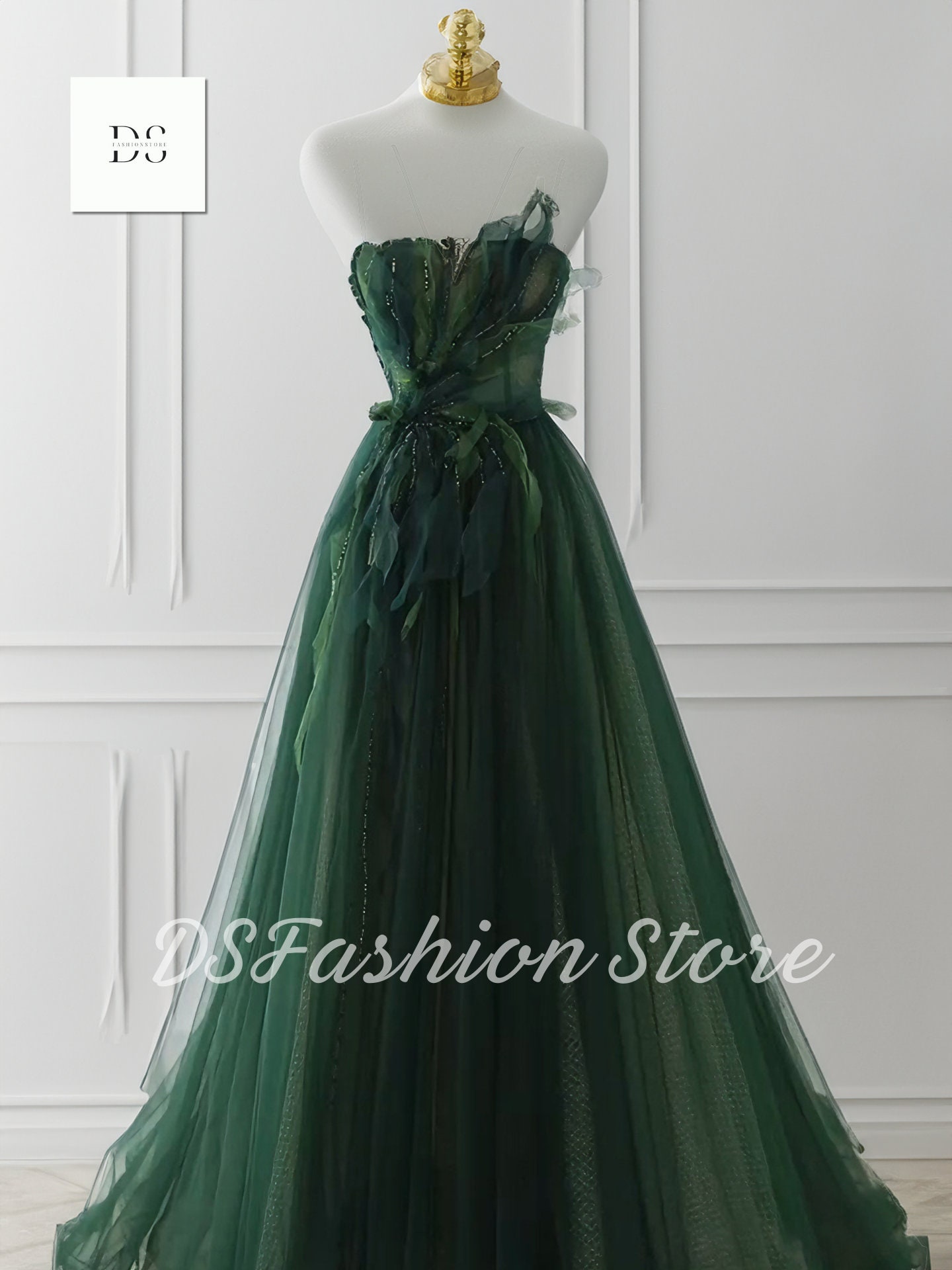 Enchanted forest themed prom dresses top
