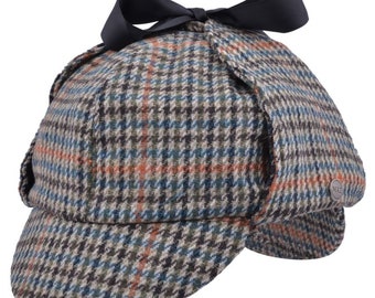 Classic Pursuits : Tweed Deerstalker Hat - Aventure traditionnelle pour les amateurs de plein air