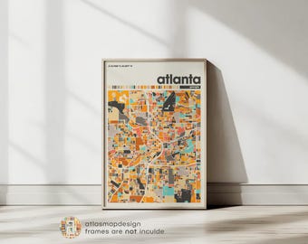 Personalized City Map Print: Custom Minimalist Wall Art