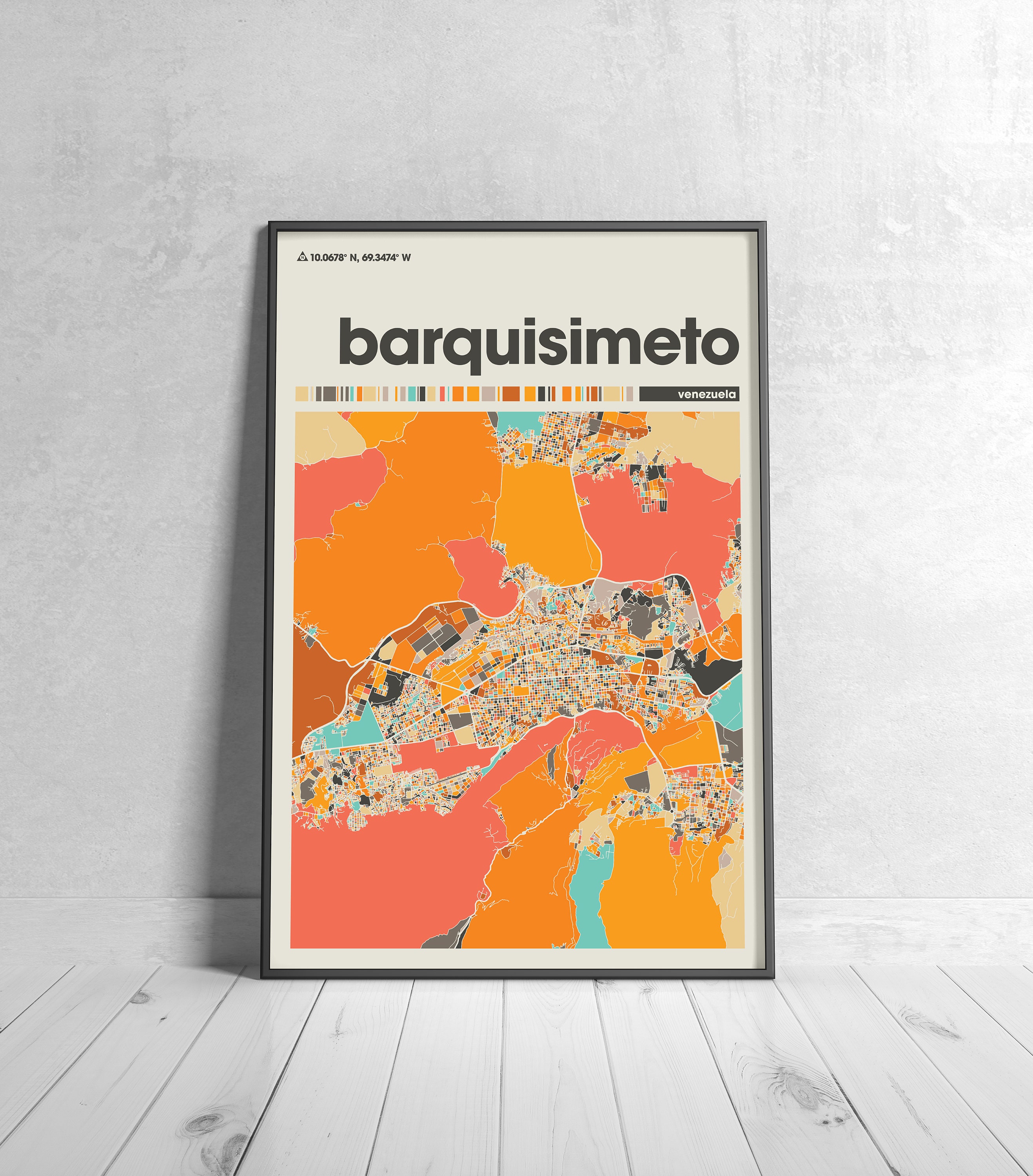 Custom City Map Print Set of 3 – Personalized Travel Wall Art Poster ...