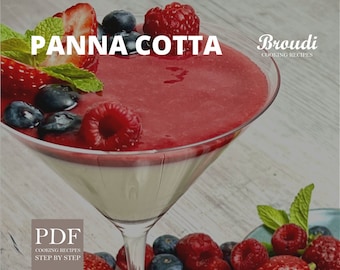 PANNA COTTA . Descarga la mejor receta de postres.