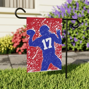 Josh Allen inspired, 17,  Buffalo Bills Playoff Inspired, Bills Mafia, Buffalo Blizzard, NFL, Sports Gift for him, Winter in Buffalo