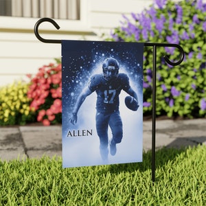 Josh Allen inspired flag, Winter in Buffalo, 17,  Buffalo Bills Playoff Inspired, Bills Mafia, Buffalo Blizzard, NFL, Sports Gift for him