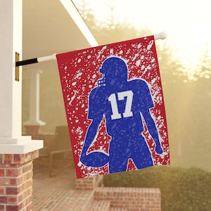 Josh Allen inspired, 17,  Buffalo Bills Playoff Inspired, Bills Mafia, Buffalo Blizzard, NFL, Sports Gift for him, Winter in Buffalo