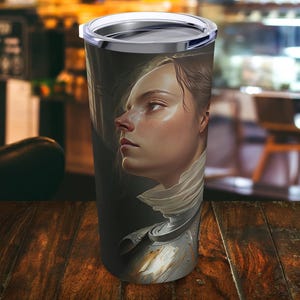 Joan of Arc quote, All battles are first won or lost, Quote tumbler, History Appreciation, history  tumbler, gift for him, gifts for her