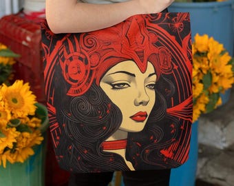 Gemini tarot Inspired Zodiac Tote Bags, Gemini gift, Zodiac tote bag canvas, Gemini zodiac gift, Unique Zodiac Gift, Gift for her