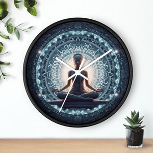 Yoga Meditation Uhr, Yoga Geschenk, Meditation Geschenk, Yoga Uhr, einzigartiges Geschenk, coole Uhr, cooles Geschenk, Geschenk für sie, Geschenk für ihn, Yogi