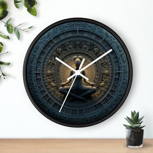 Yoga Meditation Uhr, Yoga Geschenk, Meditation Geschenk, Yoga Uhr, einzigartiges Geschenk, coole Uhr, cooles Geschenk, Geschenk für sie, Geschenk für ihn, Yogi