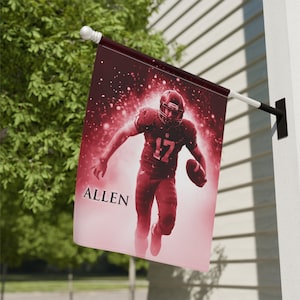 Josh Allen inspired flag, Winter in Buffalo, 17,  Buffalo Bills Playoff Inspired, Bills Mafia, Buffalo Blizzard, NFL, Sports Gift for him