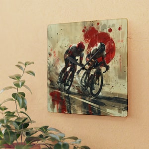 Male Cyclist Clock, Speedy Male Cyclist Clock, Biker Gifts, Bike Lover Gift, Cyclist Clock, Cycling Gifts, Gift for her, Gift for him.