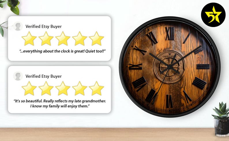 Horloge murale tonneau de whisky, cadeau pour lui, whisky, tonneau Johnnie Walker, horloge pour buveurs image 2