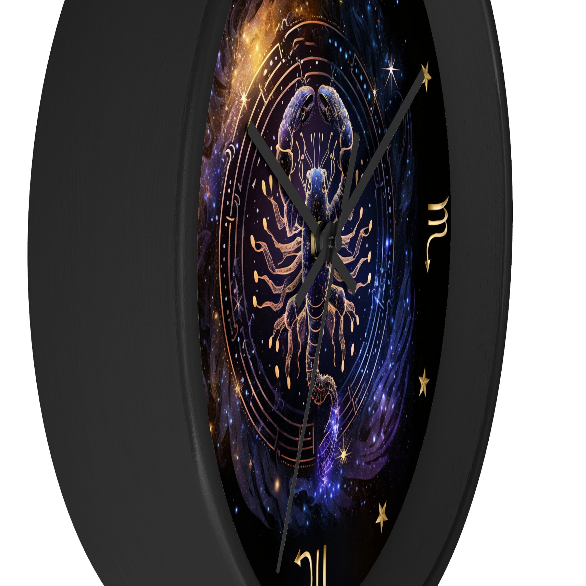 Scorpio Zodiac Wall Clock Zodiac Gifts Birthday Gift Wall Etsy