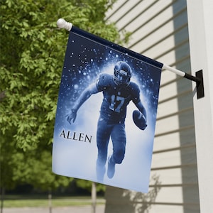 Josh Allen inspired flag, Winter in Buffalo, 17,  Buffalo Bills Playoff Inspired, Bills Mafia, Buffalo Blizzard, NFL, Sports Gift for him