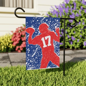 Josh Allen inspired, 17,  Buffalo Bills Playoff Inspired, Bills Mafia, Buffalo Blizzard, NFL, Sports Gift for him, Winter in Buffalo