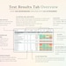 Excel Blood Test Results Tracker | Lab Test History, Blood Biomarkers ...