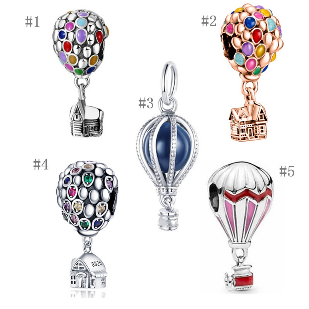 Pandora Hot Air Balloon Collection Charm Pendantbirthday Etsy