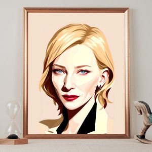 Cate Blanchett Carol Aird Print -  Finland