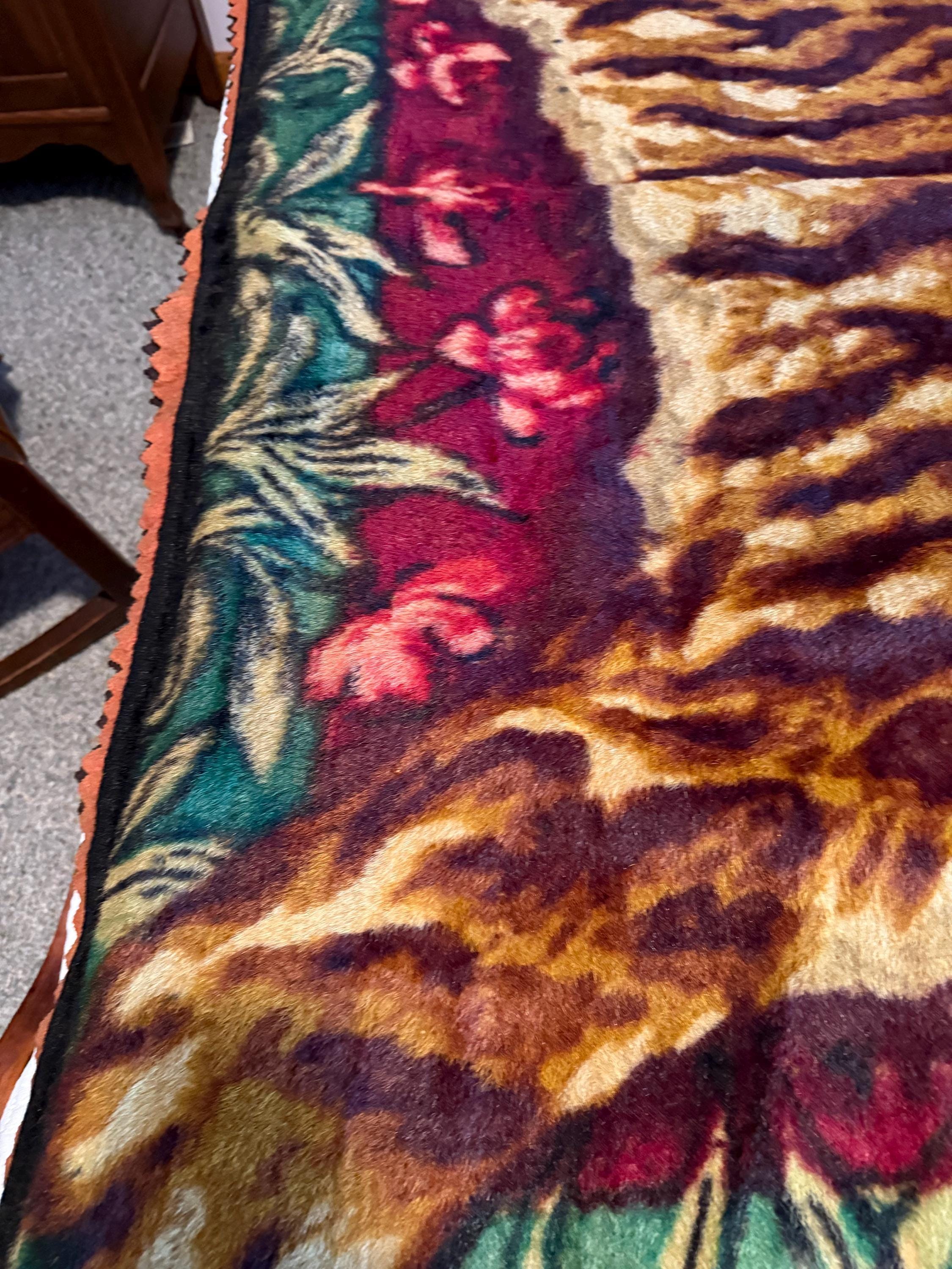 Vintage Chase Carriage Sleigh Buggy Lap Blanket Tiger - Etsy