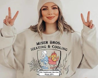 Camiseta o sudadera navideña de la película vintage de animación con plastilina Los Hermanos Miserables: Ropa para fans del cine de animación