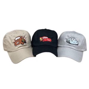 Embroidered Lightning McQueen Youth Hat: Custom Cars Movie Baseball Cap image 9