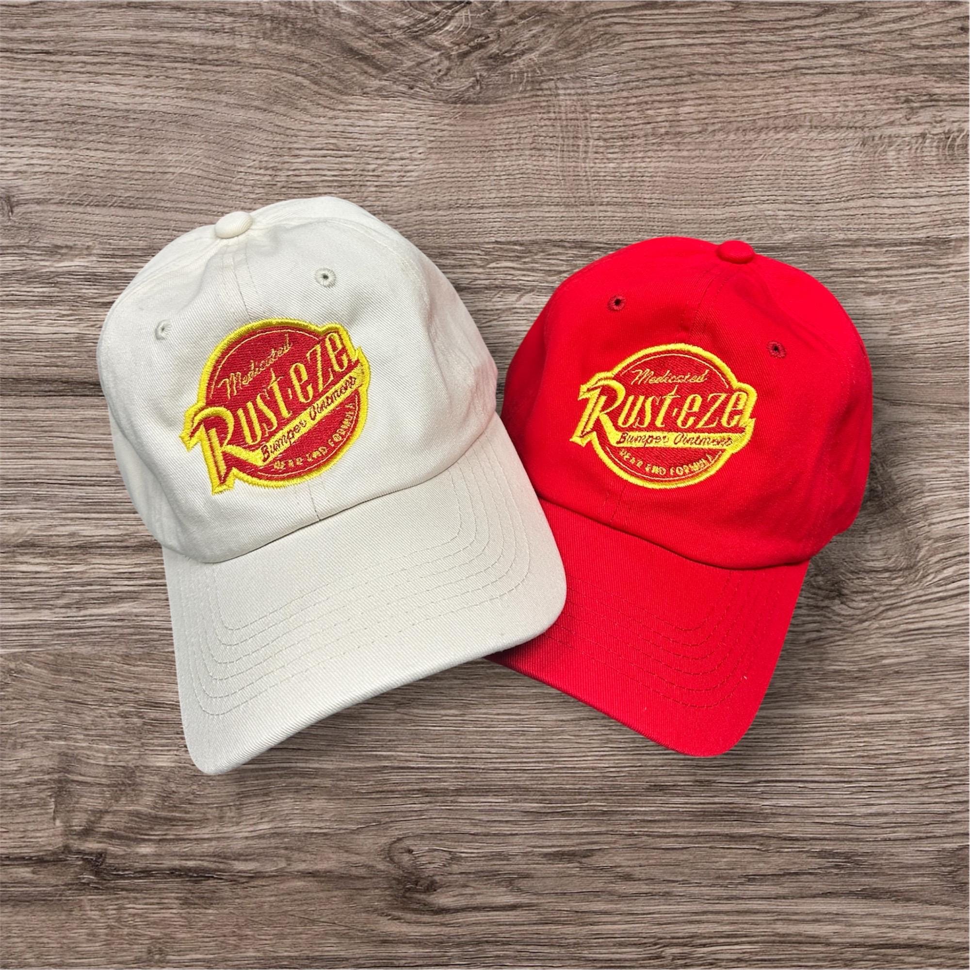 Rust-eze Disney Cars Movie Logo Embroidered Adult or Youth Hat