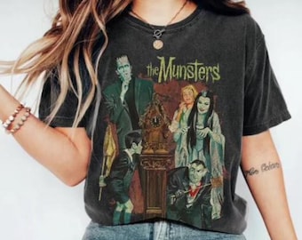 The Munsters Comfort Colors T-Shirt: 90s Classic TV Show Tee