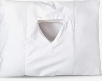 Ohrkissen mit Loch zur Schmerzlinderung von CNH Side Sleeping Pillow mit Bezug