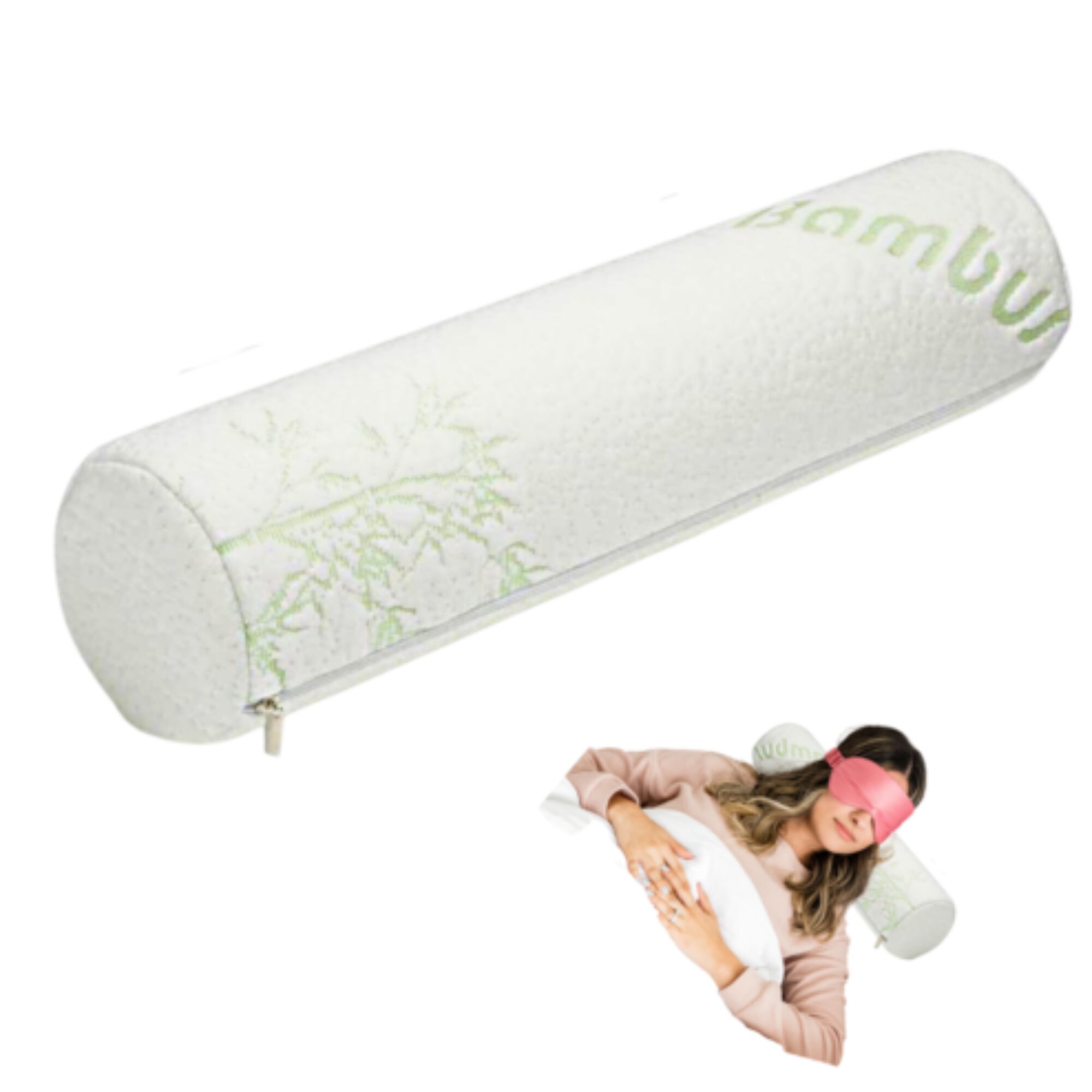 Memory Foam Neck Roll Cervical Pillow