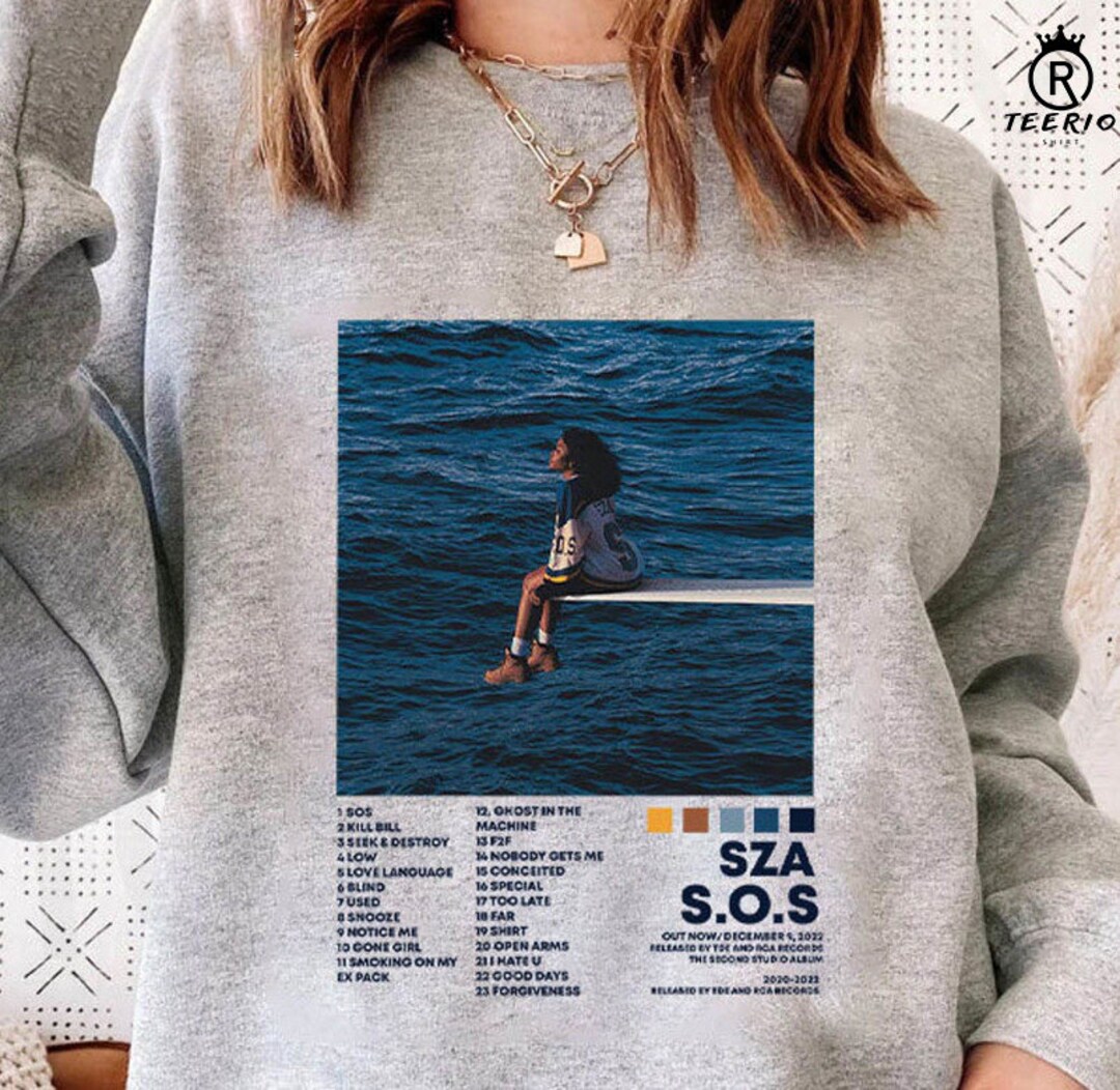Sza Sos Tracklist Sza Merch Sza Merchandise Sza Hoodie Etsy