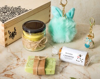 Vela y set de cera de abeja para atraer dinero a tu vida, regalo único