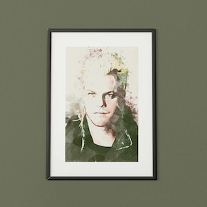 The Lost Boys - David. A4 gemalter Effektdruck (ohne Rahmen)