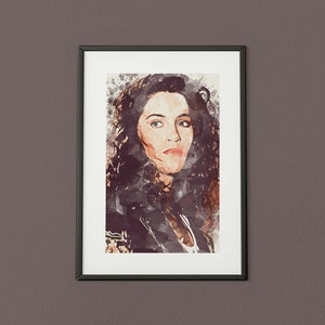 The Lost Boys - Star. A4 painted effect print (no frame)