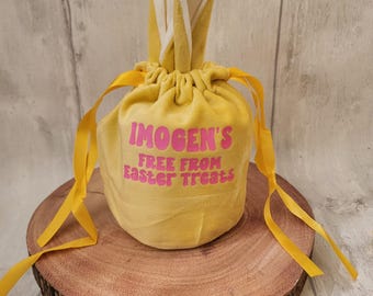 Personalized Easter Bunny Bag: Free From Goodies