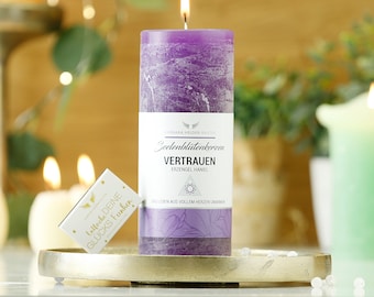 Kaars, Rituele Kaars, Geurkaars, Soul Blossom Candle "Trust"