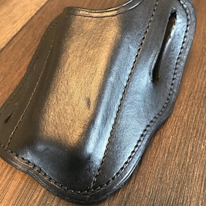 Handmade in USA Leatherman Wave belt sheath