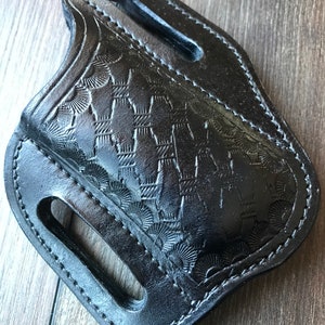 Handmade in USA Leatherman Wave multi-tool belt case/holster.