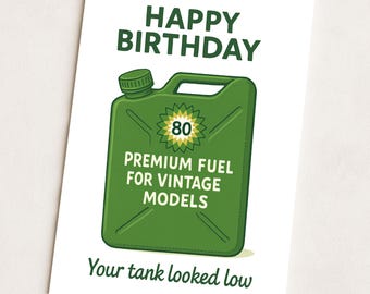 Biglietto Di Auguri Per 80° Compleanno - PERSONALIZZATO - Foto 7